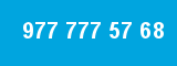 977 777 57 68 977 777 57 68